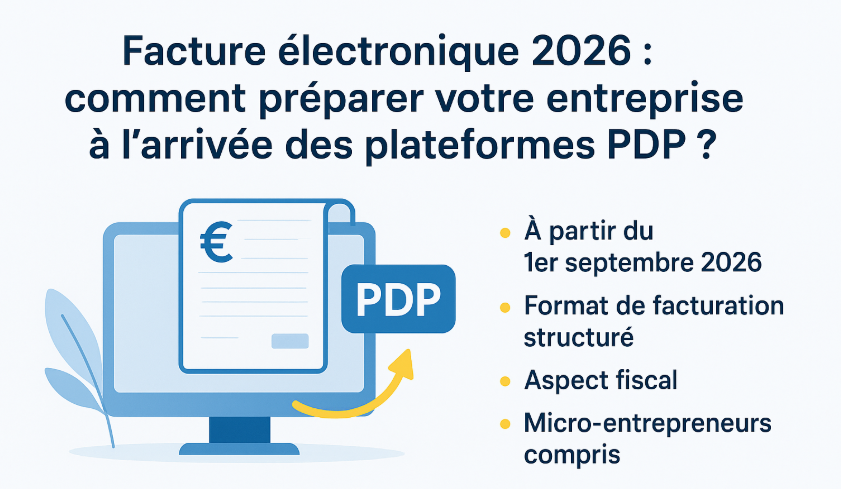 Illustration pour la page Facture électronique 2026 - Plateformes PDP